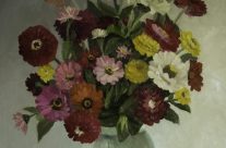 Bouquet de zinnias