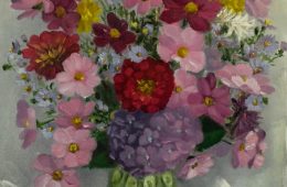 Fleurs roses